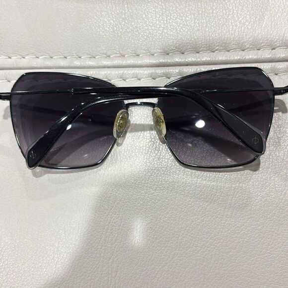 Rag And Bone RNB1034/G/S 9O 0807 Black Square Sunglasses